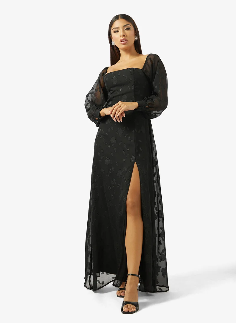 Ella Limited Edition Off Shoulder Dress With Slit